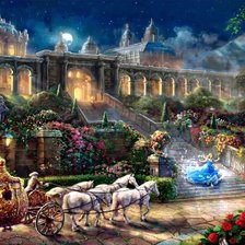 Cross stitch pattern: Cinderella