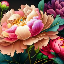 Cross stitch pattern: 花神的盛宴