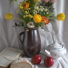 Cross stitch pattern: Zátiší na chalupě