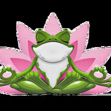 Cross stitch pattern: лягушка