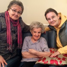Cross stitch pattern: Sisters