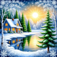 Cross stitch pattern: #3004070