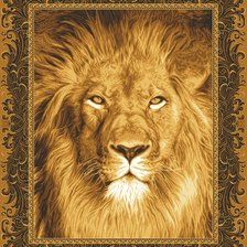 Cross stitch pattern: leon2