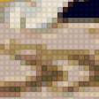 Preview of cross stitch pattern: Horse in stables