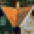 Preview of cross stitch pattern: Bear at the Cabin