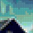 Preview of cross stitch pattern: Blue bear