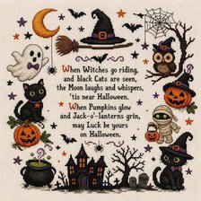 Cross stitch pattern: Halloween 2