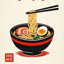 Cross stitch pattern: ramen