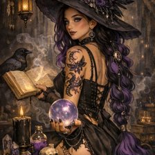 Cross stitch pattern: Witching hour
