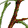 Preview of cross stitch pattern: rose flower